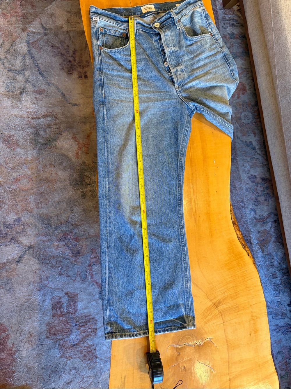 Citizens Of Humanity Light Blue Bootcut Jeans - Picture 2 of 8